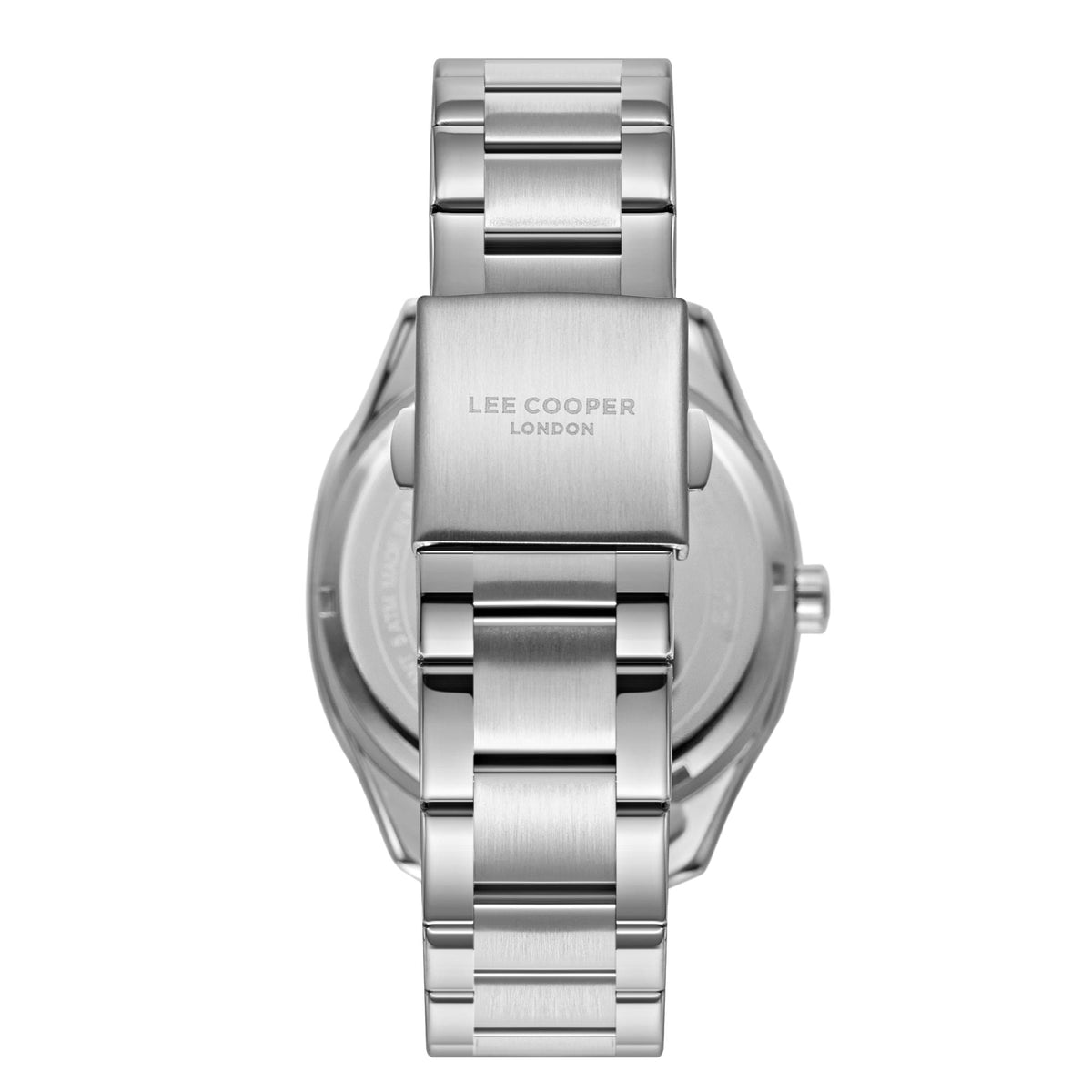 Montre homme Lee Cooper Holborn argenté rose doré – vue arrière