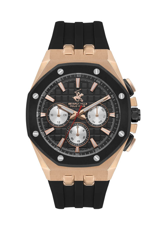 Beverly Hills Polo Club Montre Homme Chronograph Sport Noir