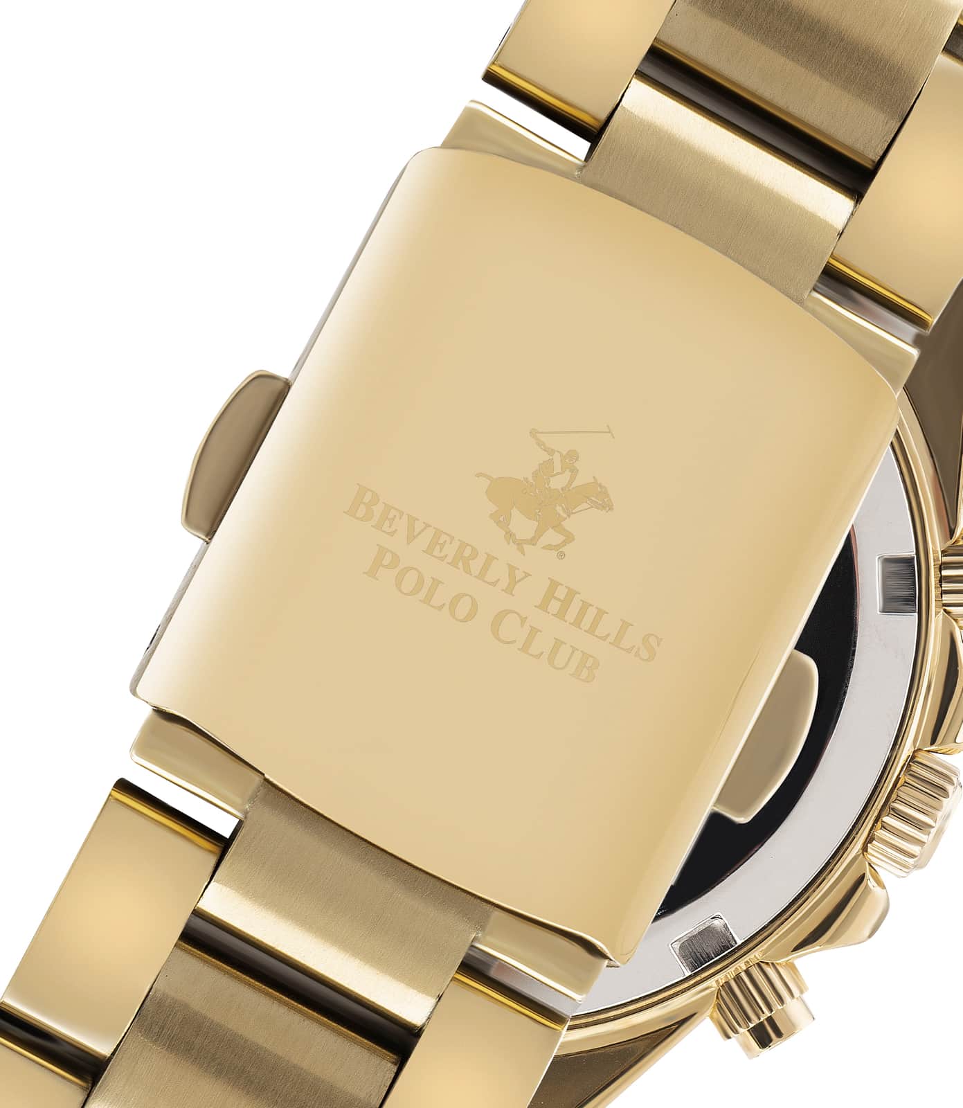 Beverly Hills Polo Club Montre Femme Chronograph Dorée