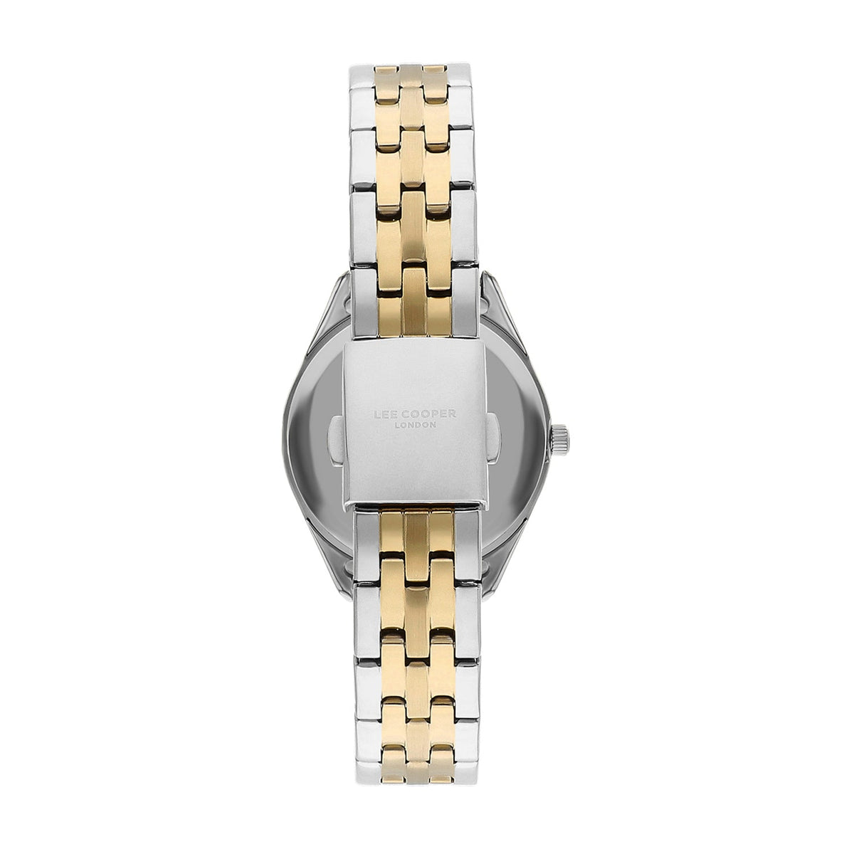 Montre femme Lee Cooper Kensington bicolore cadran gris – vue arrière