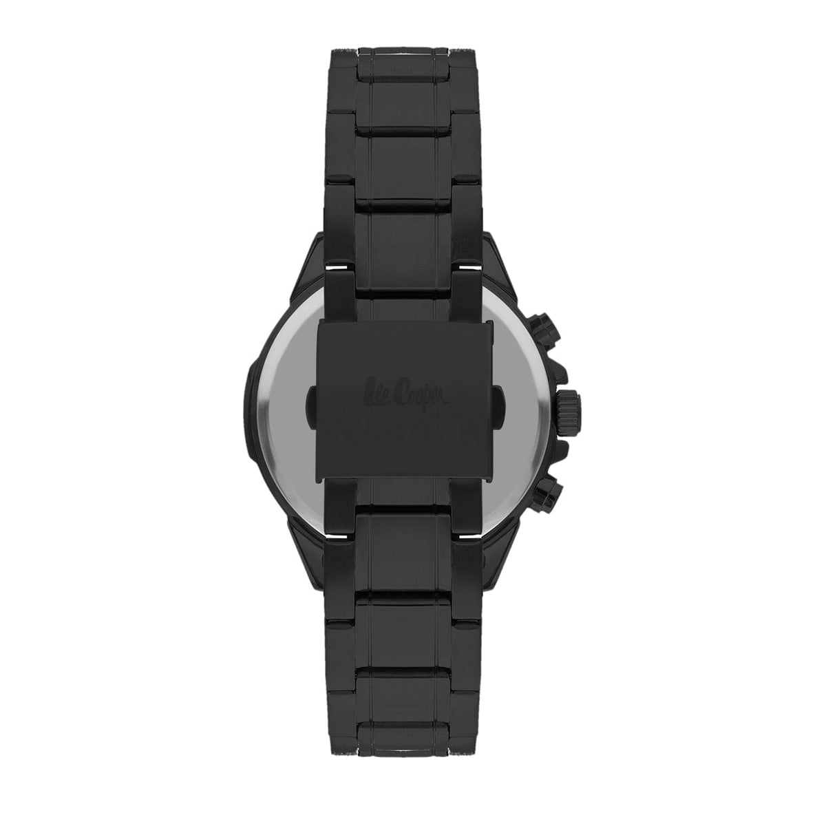 Montre homme Lee Cooper Brixton multifonction cadran rouge – vue arrière