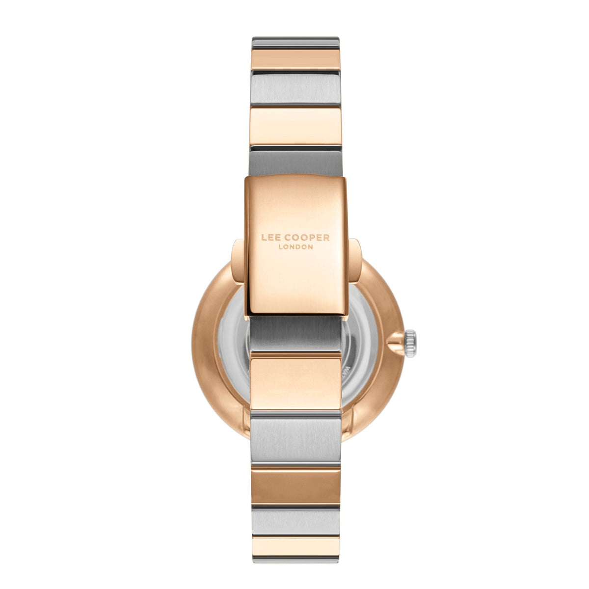 Montre femme Lee Cooper Notting Hill rose dorée – vue arrière