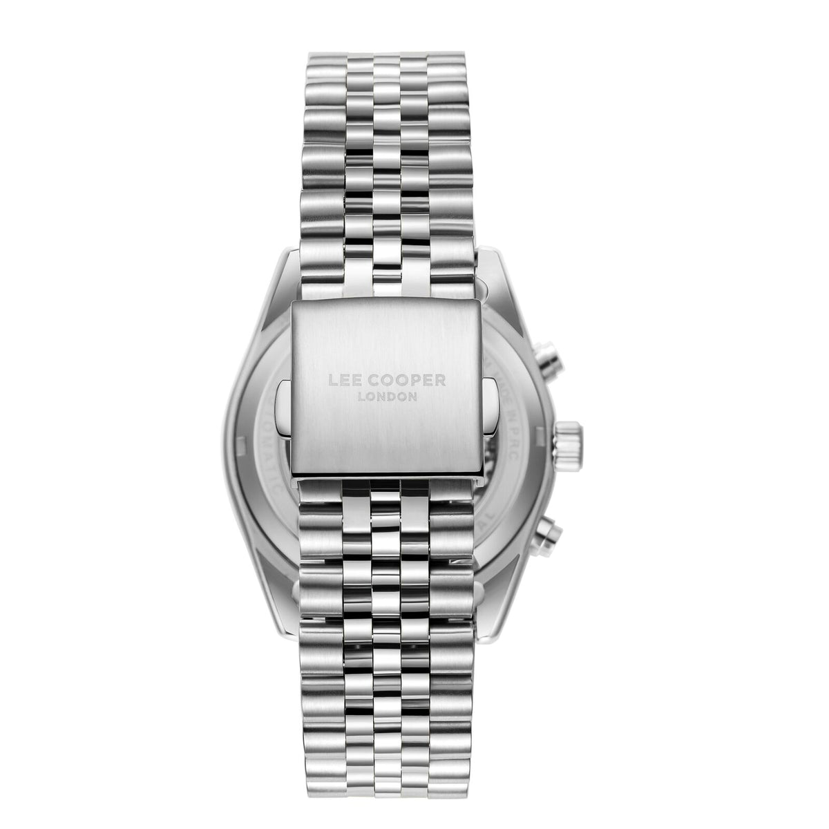 Montre homme Lee Cooper Admiralty automatique multifonction bleue – vue arrière