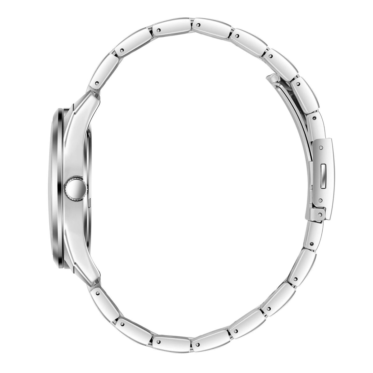 Montre homme Lee Cooper Richmond cadran vert texturé – vue de profil