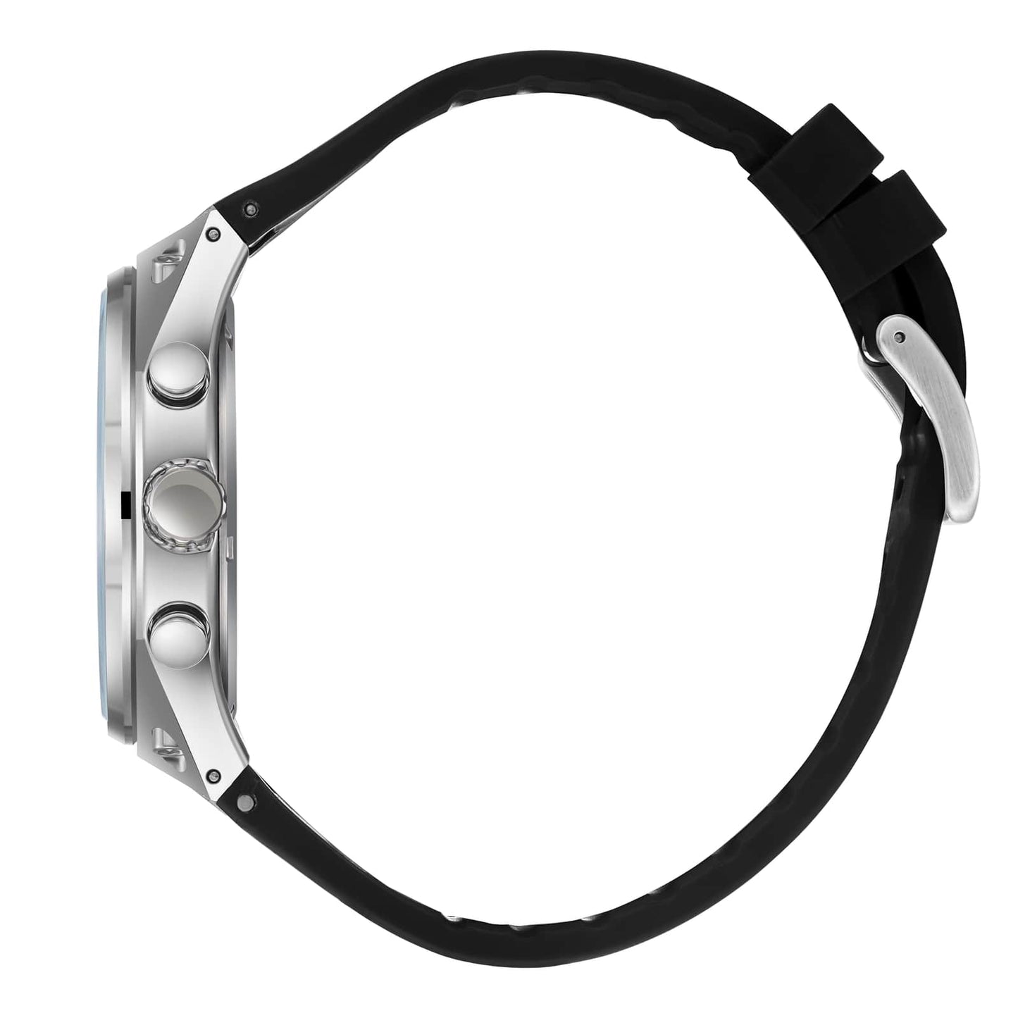 Lee Cooper Montre Homme Skeleton Silicone Noir