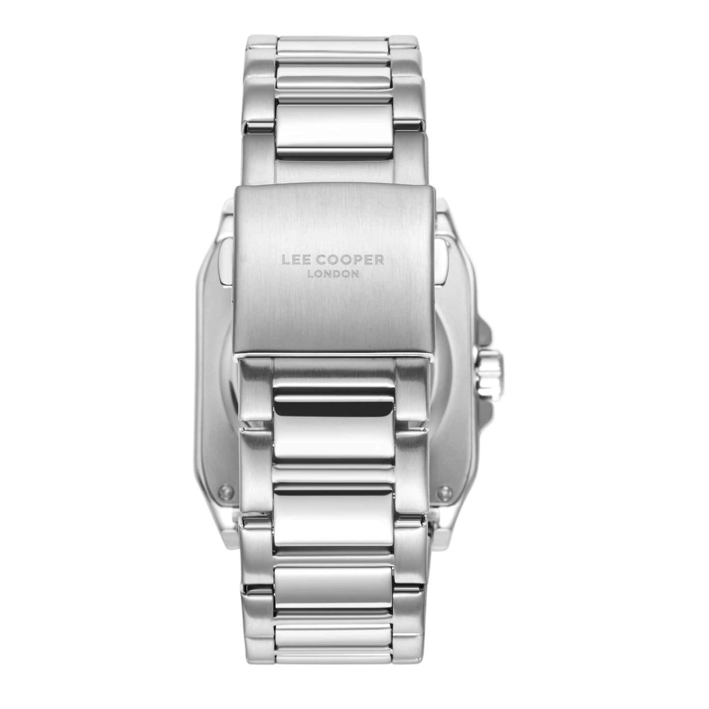 Lee Cooper Montre Homme Automatic Skeleton Cadran Bleu