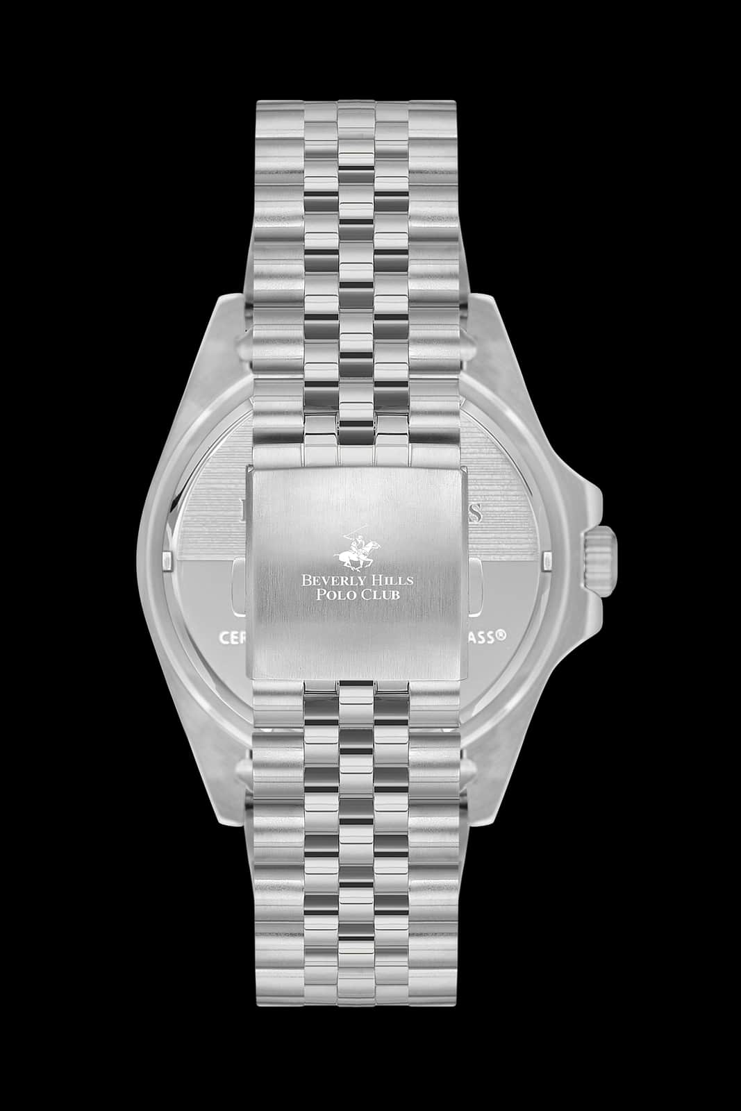 Beverly Hills Polo Club Montre Homme GMT Diver Bleu